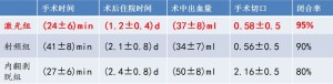 术中效果
